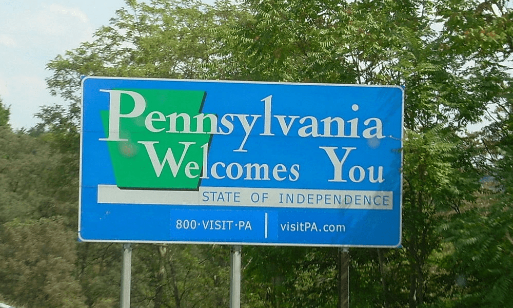 In July, Pennsylvania's retail decrease was partially offset by sports betting and igaming.